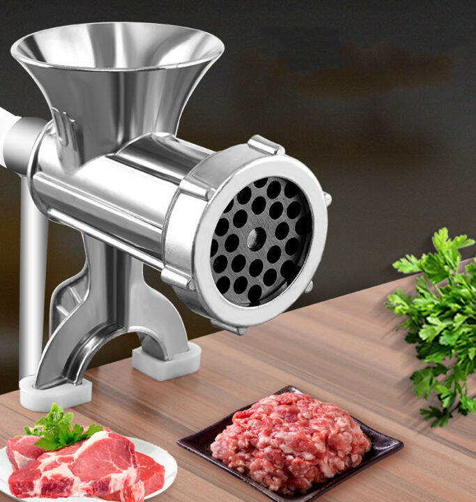 Kitchen Home Cast Iron Manual Meat Grinder Table Hand Mincer Lazada PH