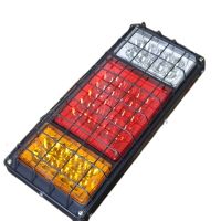 สินค้ามาใหม่!! ไฟท้าย 3 ตอน 24V 45 LED มีตะแกรง กันหิน กันฝุ่น กันน้ำ  IPX6