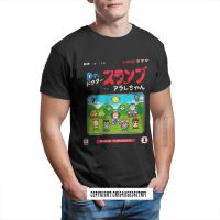 Dr Slump Japanese Manga Arale Press Start Men Clothes Funny TShirt Mens T Shirt Cartoon Anime Graphic Print Tee Shirts