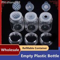 3 Colors Mini Clear Empty Plastic Bottles Portable Comestic Container DIY Makeup Tools Refillable Lunch Spice Seasoning Bottles