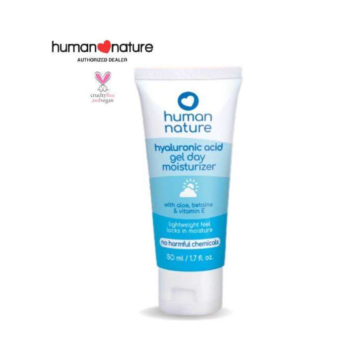 Human Nature Hyaluronic Acid Gel Day Moisturizer 50ml Lazada PH