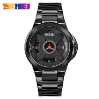 Time the original personality new concept stainless steel watch male students han edition contracted and fashionable waterproof quartz watch --nb230710☒