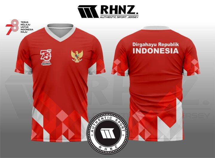 JERSEY PRINTING AGUSTUSAN KE 78/JERSEY PREMIUM FREE CUSTOM BEBAS DESAIN