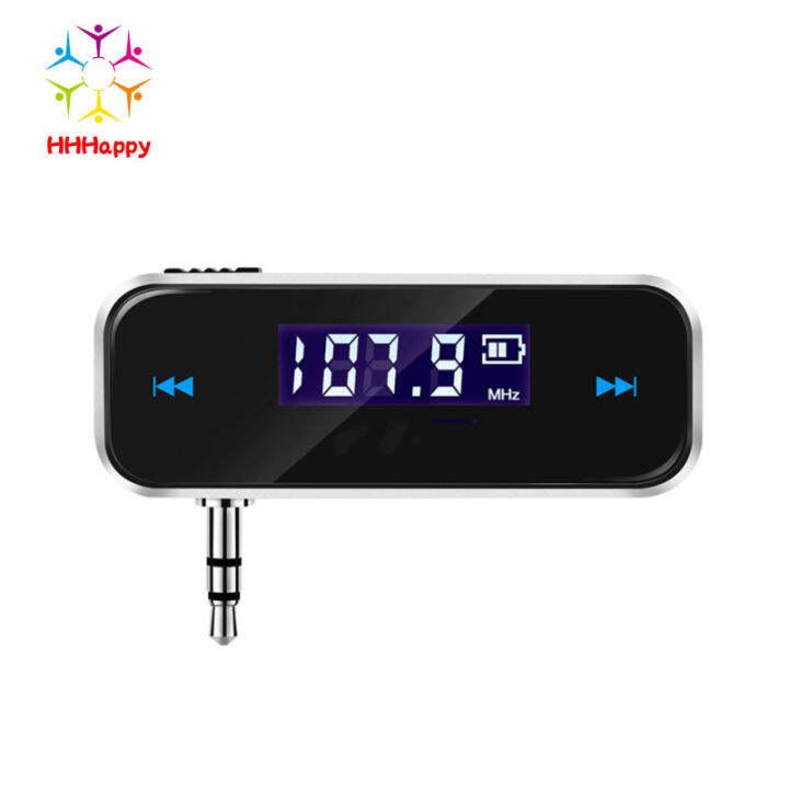 3.5mm Car Music Audio Fm Transmitter Car Kit Lcd Display Mini Wireless