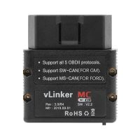 ELM327 OBD2 WIFI Adapter,Auto OBD II V2.2 Code Scanner Support SW-CAN/MS-CAN for Android/IOS