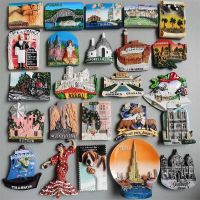 Fridge magnet Panama Dubai France Italy Cambodia Turkey Italy Greece Germany Switzerland Tourism Souvenir Refrigerator Sticker Wall Stickers Decals