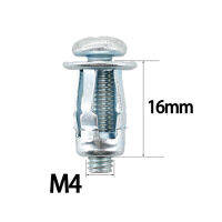 M4 16Mm al Nut ชิ้นส่วนยานยนต์ที่อ่อนแอตัวยึดรถจักรยานยนต์