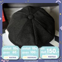 Newsboy Hat XS/S ก้างปลา เทาเข้ม ( Peaky blinders ) บริการเก็บเงินปลายทาง