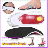 Wisell พื้นรองเท้าดูดซับแรงกระแทก ป้องกันอาการปวดเท้า insole