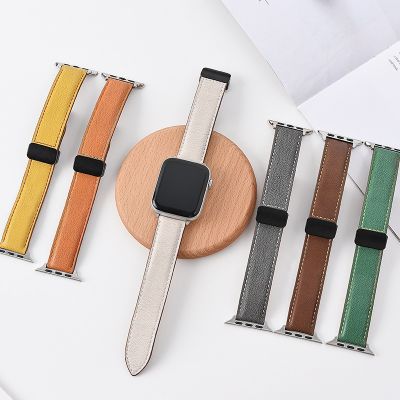 【Hot Sale】 Suitable for apple watch with iwatch45678se applewatch ultra folding buckle strap