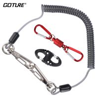 Goture Fishing Tackle Accessories Set Fishing Lanyard Ropes Magnetic Buckle 8-Shape Fast Buckle for Fishing