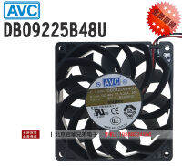 DB09225B48U ใหม่พัดลม AVC 9225 48V 0.26A 9 CM/cm Fanl3zm5f ตัวเร่งความรุนแรง