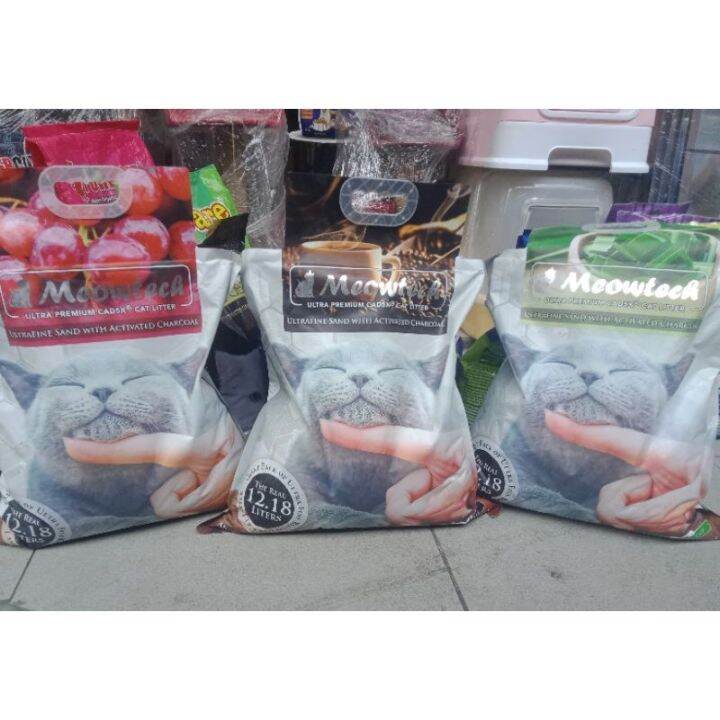 MEOWTECH ULTRA PREMIUM CAT LITTER 12.18L. Lazada PH