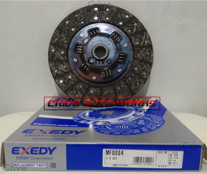 Exedy Clutch Disc MFD004 / MFD004 for 4D34 Lazada PH