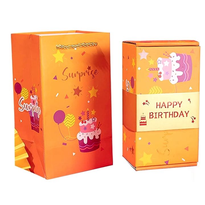 Surprise Explosion Gift Box Cash Bounce Exploding Box with