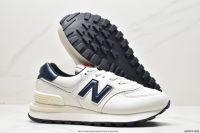 New Balance-NB574--1 Versatile original N-line new color scheme, second-generation 574 new vintage breathable sports shoes, anti-skid, lightweight, casual, trendy board shoes, fashionable mens and womens jogging shoes