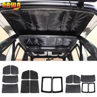 Headliner Roof Heat Insulation Cotton Kits Sound Deadener Cover Accessories for 4-Door Jeep Wrangler JL 2018 2019 2020 2021 2022