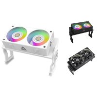 RAM Cooler Cooling Fan Ram Memory Cooler with Dual 60mm Fan PWM Radiator for DDR2/3/4/5 Cooling