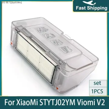 2 in 1 Water Tank Dust Box bin Parts For Xiaomi Robot Vacuum Mop 2S 3C  VIOMI V2 V3 XMSTJQR2S B106CN STYTJ02YM Filter Accessories