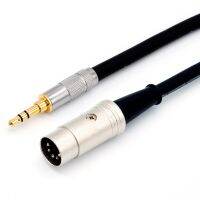 HIFI TRS สเตอริโอขนาดเล็ก3.5มม. ทำมุม90องศาไปยัง MIDI 5 Pin DIN สายแจ็คทีอาร์เอสเสียงขนาดเล็กคีย์บอร์ด MIDI