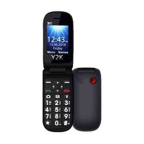 y2k 3g flip lite senior phone