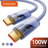 Toocki สายชาร์จ USB C เป็น Type สําหรับ 4.0 60w 100W Fast 20W C-L