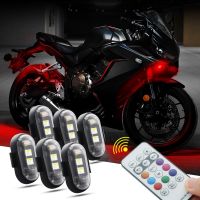 【CW】Mini Pocket LED Drone Strobe Light 8 Colors Turn Signal LED For Car Bike Equipments Parts Motorcycle LED Light