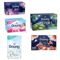 พร้อมส่งที่ไทย! Downy Dryer Sheet แผ่นอบผ้าหอม ปรับผ้านุ่มใส่ในเครื่องอบผ้าดาวน์นี่ ของแท้ นำเข้า