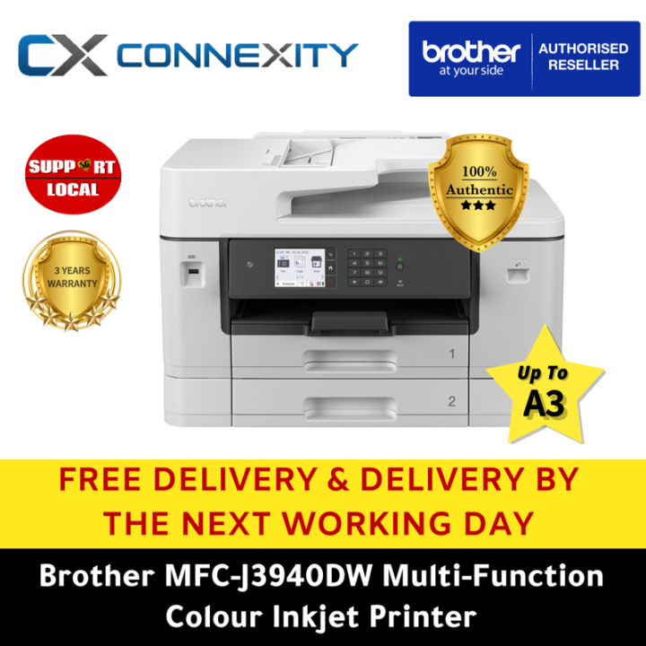 Brother MFCJ3940DW Inkjet Printer l J3940 3940 3940DW l Brother