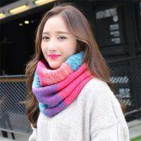 Visrover ผ้าพันคอสำหรับฤดูหนาว Snood สำหรับผู้หญิงผ้าพันคอห่วงวงแหวนอินฟินิตี้อุ่นผ้าพันคอ Unisex Circle Kniited Nood