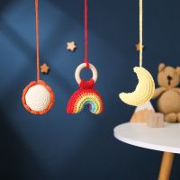 Baby Play Gym กรอบแขวน Rattle ของเล่นโครเชต์ตุ๊กตา Rainbow Bed Mobile Rattle สำหรับทารกแรกเกิดเด็กฟิตเนส Rack Room Decor Toy