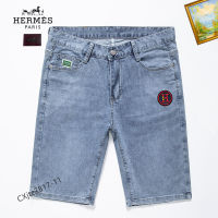 เสื้อ Celana Pendek Denim ผู้ชายอินเทรนด์คุณภาพสูงกางเกงขาสั้นธุรกิจลำลองอเนกประสงค์2023กางเกงขาสั้นแฟชั่น Denims ฤดูร้อน