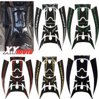 NMAX 155 Fuel oil Tank Sticker Protector Pad Motorcycle Side Decorative Pedal Stickers For YAMAHA nmax  5D Sticker