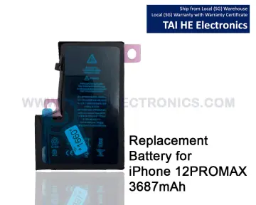 Batería Battery Para Apple iPhone 12 Pro Max 3687mah – Mobilek