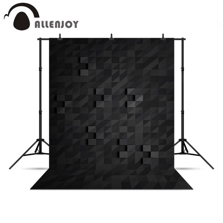 worth-buy-allenjoy-ภาพสีดำล้วนฉากหลังถ่ายภาพภาพพื้นหลังแบบสตูดิโอที่ทันสมัย3d-แบบมืออาชีพสำหรับถ่ายภาพ-photocall