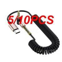 5/10PCS Audio Lead Cord Adapter Headphone Jack Adapter For Huawei Lead Cable Male Audio Lead Cable