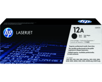 HP 12A Black Original LaserJet Toner Cartridge