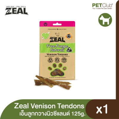 [PETClub] ZEAL Venison Tendons - ขนมสำหรับสุนัขเอ็นลูกกวางนิวซีแลนด์ 125 g.