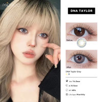 MIDROO แว่นตาสายตาสั้น คอนแทคเลนส์ คอนแทคเลนส์สี DNA Taylor Grey บิ๊กอาย น้ำตาล เทา เขียว contact lens