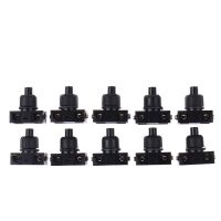 10pcs Lamp Electrical Fittings With Nut Micro-motion Small Switch Button Switch