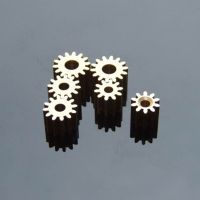 165A 0.5M Copper Gears 9mm Diameter 16 Tooth 4.97mm Shaft Hole for 755/ 775 Motor Spindle Axis Gear