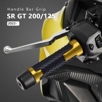 ZZOOI Motorcycle Grips SR GT 125 200 2022 Handle Bar Grips 22mm 7/8 Universal Aluminum for Aprilia RS125 Tuono 125 2021 Accessories