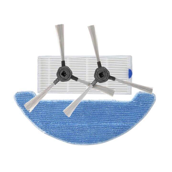 Robot Vacuum Cleaner Brushes Side Brush HEPA Filter Mop Cloth for Dibea