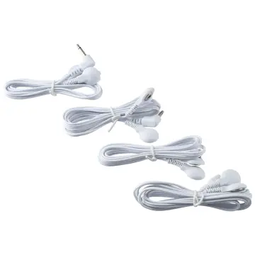 10pcs 3.5mm Button Type Electrode Wires Cable For TENS Unit