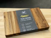 Thớt gỗ Chặt siêu bền dày 3.8cm (cây tếch) Teak KAIYO Chữ nhật hàng Xuất Châu Âu cao cấp