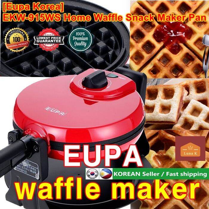 [Eupa Korea] EKW915WS Home Waffle Snack Maker Pan Lazada PH