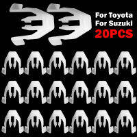 20 ชิ้น/แพ็ครถอัตโนมัติคลิปพลาสติก CLAMP 09409-08326 สำหรับ Toyota และ Suzuki-nyekaifa