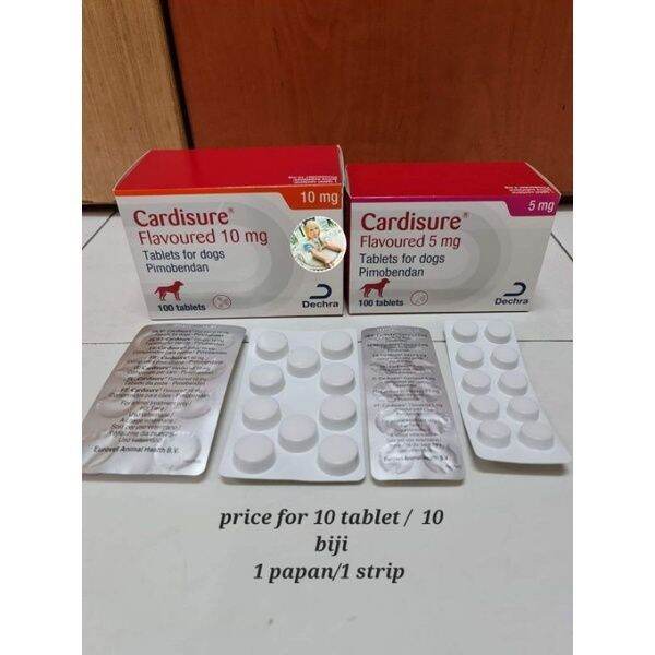 dog heart problem med cardisure 10mg 5mg Lazada