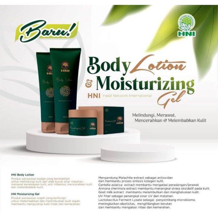 Moisturizing Gel moisturizing body lotion HNI Lazada Indonesia