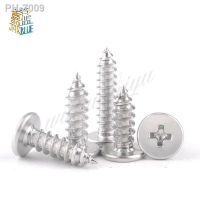 CM M2 M2.3 M2.6 M3 M3.5 M4 M5 M6 A2 304 Stainless Steel Cross Phillips Super Ultra Thin Flat Wafer Head Self-tapping Wood Screw